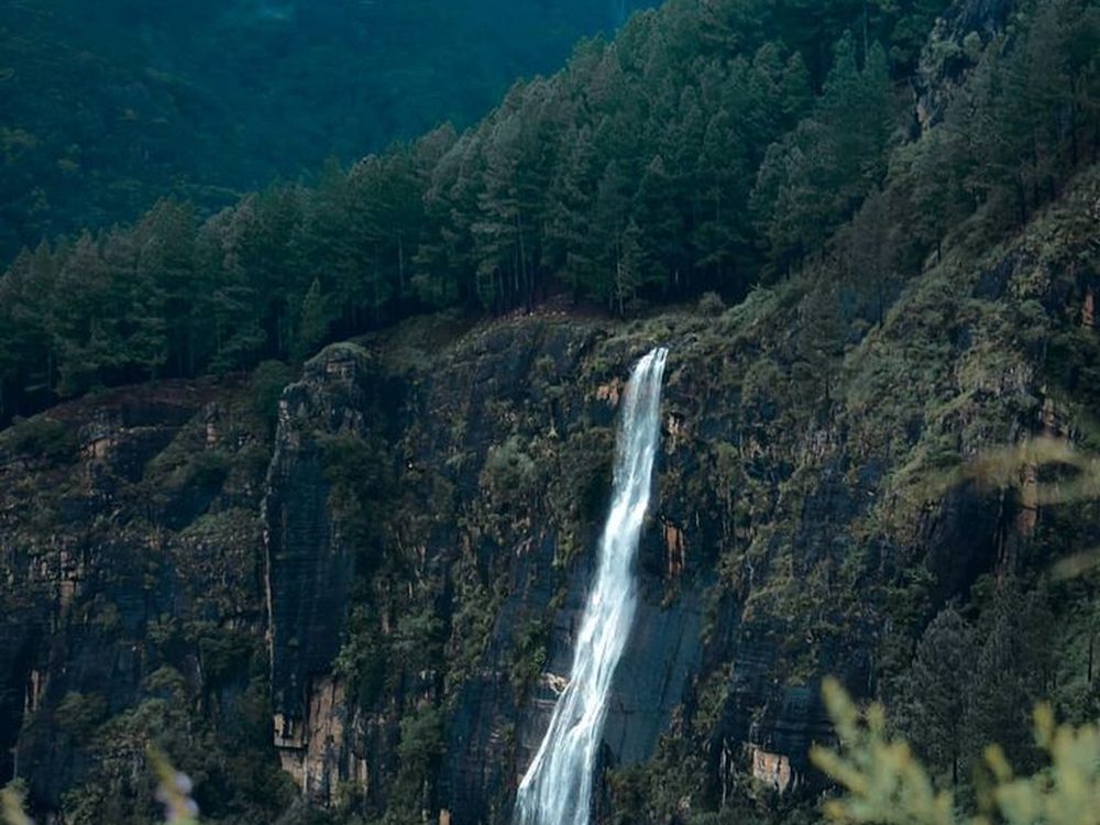 Bambarakanda, Sri Lanka — Sri Lanka's tallest waterfall at 263 metres. Private driver and tours.